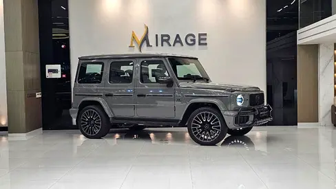 MERCEDES BENZ - G63 AMG - DOUBLE NIGHT PACKAGE - 2025 MODEL - GCC SPECS - 82000KM - GRAY COLOR