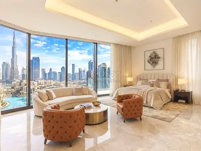 Luxury Furnished | Burj & Fountain View | High Floor