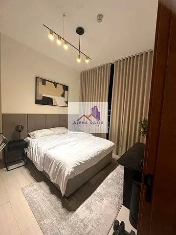 High-Floor 1BHK | Binghatti House JVC | Skyline View | Furnished