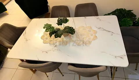 6 seats dinning table