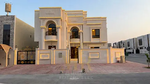 Corner Villa | Unique Classic Design | In Al Zahia Area | 6 Bedrooms + Private Pool | Offer Include