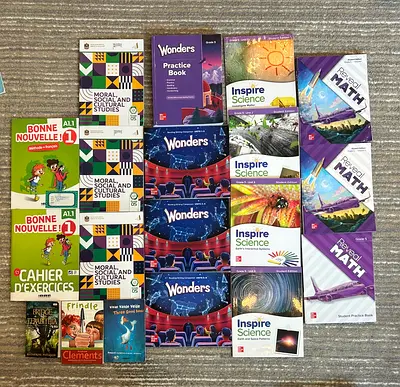 📚 Grade 5 School Books – Complete Set | like new