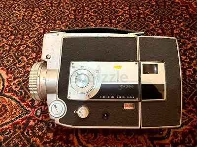 Vintage ELMO C-300 Super 8 Film Camera - Working Condition