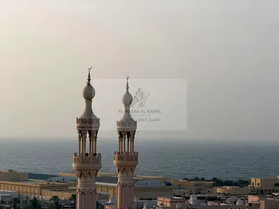 Large Balcony Built-in Wardrobes Free Maintenance Open Ground Parking Prime location in Al Qulaya, with a beautiful sea view Security Deposit AED 2000