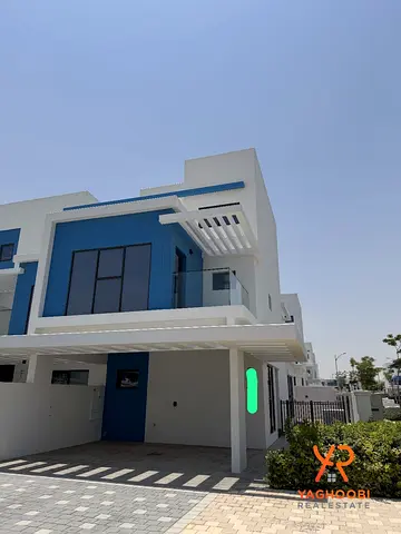 5BR Villa | Santorini DAMAC Lagoons | Balcony & City View