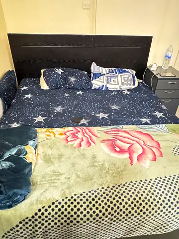 Bed with mattress only 70 aed
