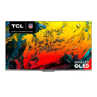 TCL 65 inch TV Smart QLED Mini LED TV - 4K - 120Hz, 65R646