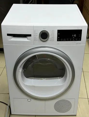 Bosch brand heatpump White Front-Load Tumble Dryer - Good Working Condition