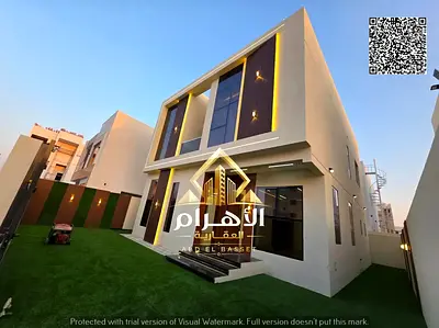 Modern 4-room villa for sale in Al Zahia | Luxury personal finishing | Freehold for all nationalities