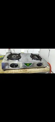Stove 2-Burner Stainless Steel