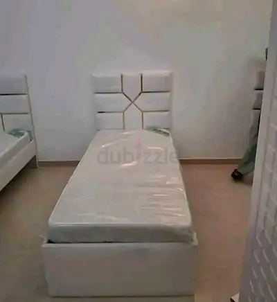 Stylish single bed with mattress brand new selling