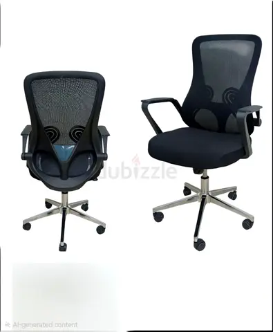 Staff revolving imported mesh chair
