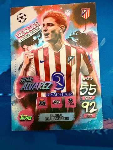 Topps WorldESL Limited Edition Julian Alvarez