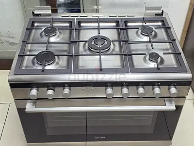 Siemens latest model 5 burner full gas cooker with oven fan