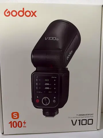 Godox V100S Flash – Brand New | Sealed Pack | Touch Screen