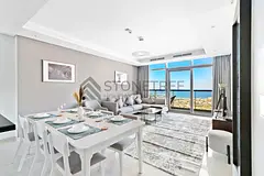 Flexible Cancellation Terms | High Floor | Furnished | Bills Included | Infinity Pool with Burj Khal