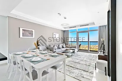 Flexible Cancellation Terms | High Floor | Furnished | Bills Included | Infinity Pool with Burj Kha