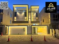 Ultra-luxury villa for sale in Al-Haliyo 2 | Includes electricity, water, and central air conditioni