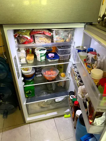 Used Refrigerator - Working, well organized (single unit shown)