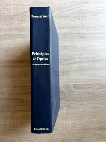 Principles of Optics: Electromagnetic Theory of Propagation, Interference and Diffraction of Light