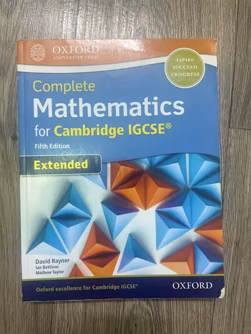 Complete Mathematics for Cambridge IGCSE (5th ed.) - Extended