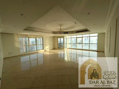 3BHK in Al Khan, Sharjah | Central AC | Gym | Pool | Parking | Built-in Wardrobes | Sea View | Easy