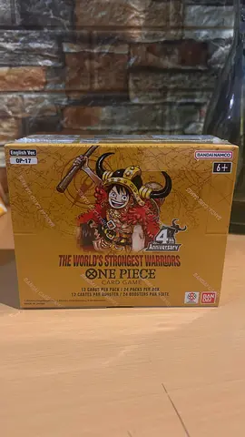 Op-17 One Piece TCG World’s Stongest Warriors