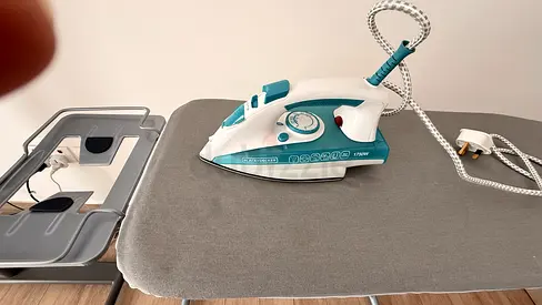 Iron & ironing board