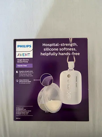 Brand new Philips Avent hands free breast pump for sale. Brand new unused