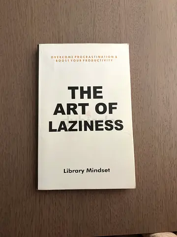Book THE ART OF LAZINESS