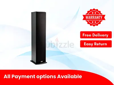 Polk Audio Tower Speaker | Floor Standing Home Theater Speaker | Dolby & DTS | Warranty | T50