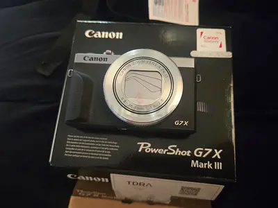 Canon G7 X Mark III
