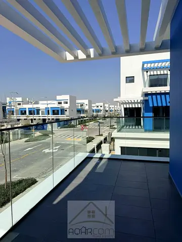5BR Townhouse | Santorini DAMAC Lagoons | Multiple Balconies