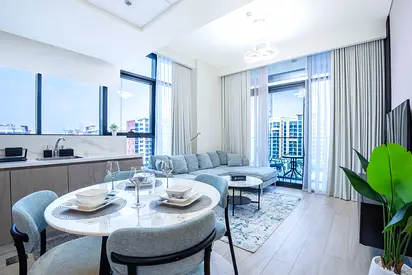 Cozy 01 BHK | Azizi Riviera 34 | Fully Furnished