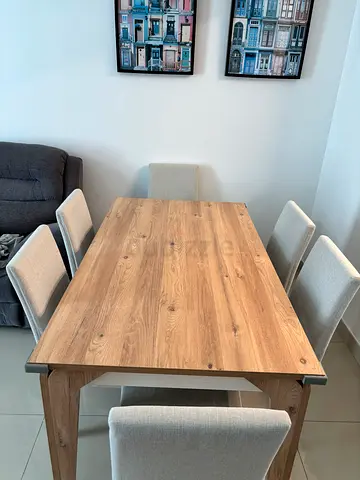 Dining table with chairs