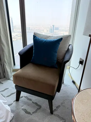 Leather armchair
