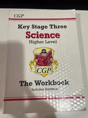 CGP Key Stage Three Science Higher Level - The Workbook (with answers)