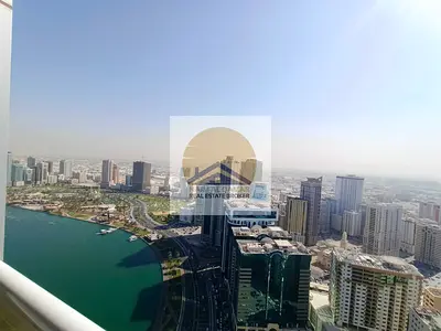 Lake View|Free Parking | Luxury 3-BR-BR | Maids,Balcony,Wardrobe| Al Majaz 3