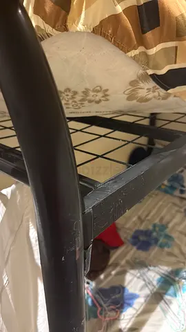 Metal Bed Frame / Headboard Footboard (Used, sturdy)