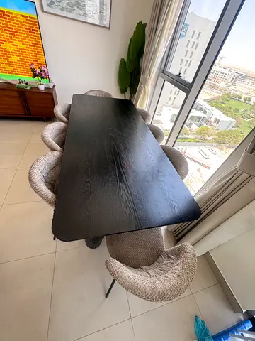 6-8 seater Dining table and chairs