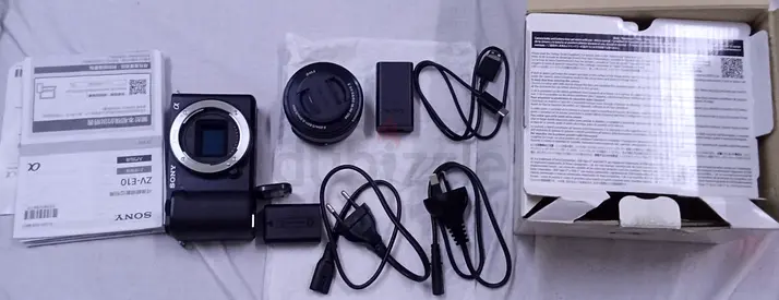 Zve10 with 16-50mm kit lens
