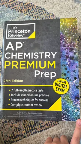 Ap chemistry premium prep 27th edition