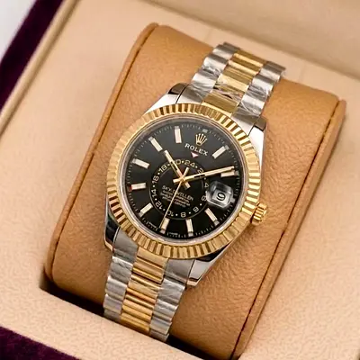 Rolex sky dweller mens watch