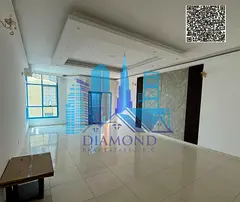 Vacant apartment for sale featuring 3 bedrooms, a living room, and a maid's room, with a view of Ajm