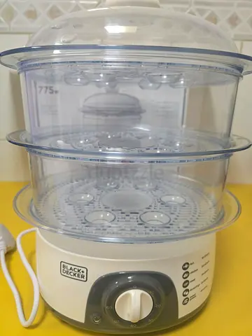 3-Tier Black and Decker Food Steamer