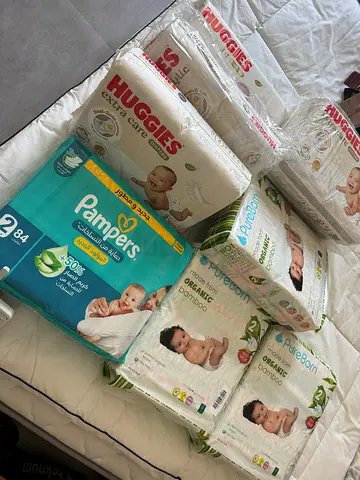 👶 Overstock Diapers Sale - Size 2 (Pure born, Huggies, Pampers)