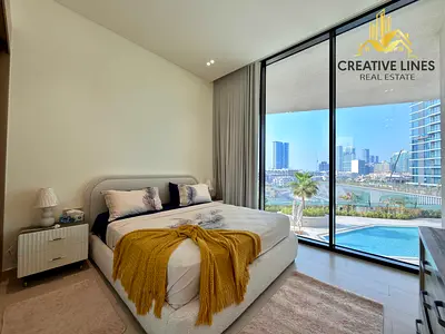 Brand New Furnished 1BR for Rent | Private Pool JVC | AED 90K