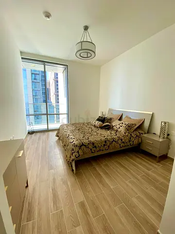 Modern double bed with bedside tables and mattress, dresser table. Separated possible too