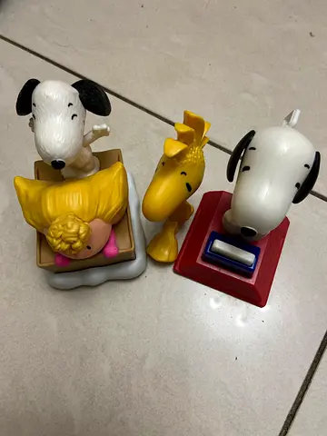 Peanuts Snoopy & Woodstock Figurine Set (3 pieces)