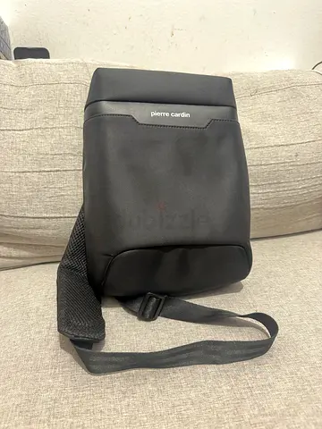 Black Pierre Cardin compact backpack - good condition